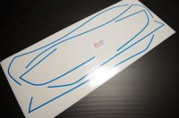 GS400用　E1ライン　白／水色系