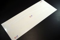 ホーク　角タンク用デカール　1979グラフィック　　ホワイト