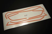 GS400用　E1ライン　オレンジ／赤　〔濃度UP版〕