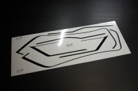 ZRX-2／ZRX400用　Mk-2タイプデカール　黒 ／ 白