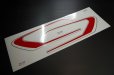 画像1: GT380用　カスタムB3ライン　グレーメタ／濃赤 (1)