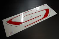GT380用　カスタムB3ライン　グレーメタ／濃赤