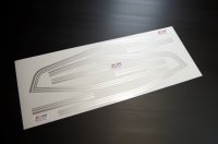 ホーク　角タンク用デカール1979　薄シルバー　※汎用ライン付属