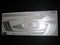 ザリ用　E2タイプデカール　シルバー