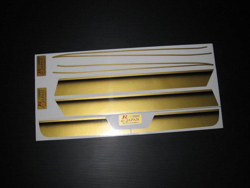 RJAPAN Z400FX用ラインステッカーセット 外装用デカール Z400J 500 550FX