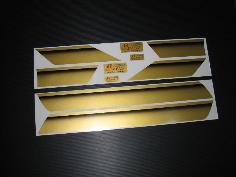 画像1: ZRX400用Gタイガー  ゴールド＆ブラック【復刻・旧バージョン】