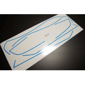 画像: GS400用　E1ライン　白／水色系
