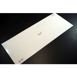 画像: ホーク　角タンク用デカール　1979グラフィック　　ホワイト