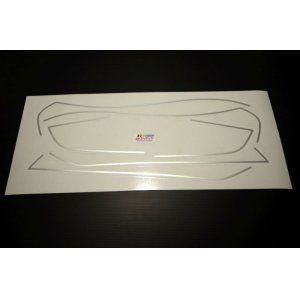 画像: GS400用　E1ライン　　白／薄シルバー