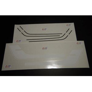 画像: GT380用　初期型　B1ライン　白/黒