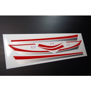 画像: ZRX-2／ZRX400用　FX-E1タイプ　　赤／シルバーメタ