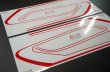 画像2: GT380用　B3デカール　白／赤