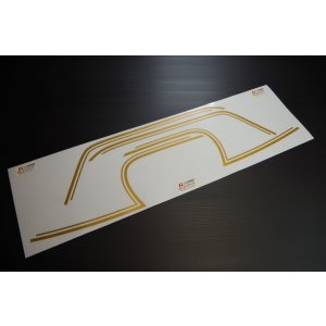 画像: CB350FOUR用　タンクライン　　ゴールド