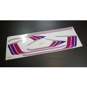 画像: ザリ用　カスタムE2 　パープル系3色ライン