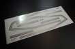 画像1: ホーク　角タンク用デカール1979　グレーメタ　※汎用ライン付属