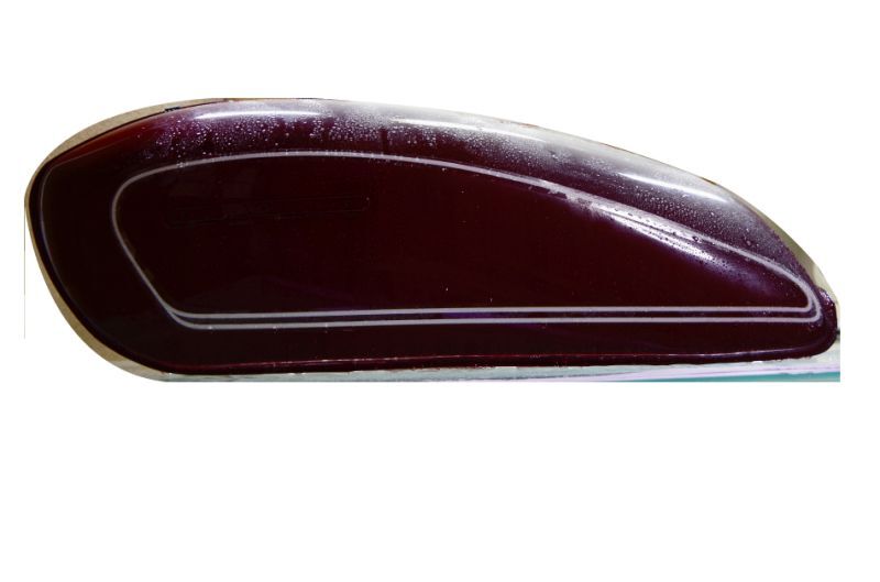 画像4: GS400L用タンクラインデカール　　純正タイプ　　赤