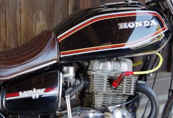 CB250T ホーク用 角タンク 1979グラフィック デカール ライン