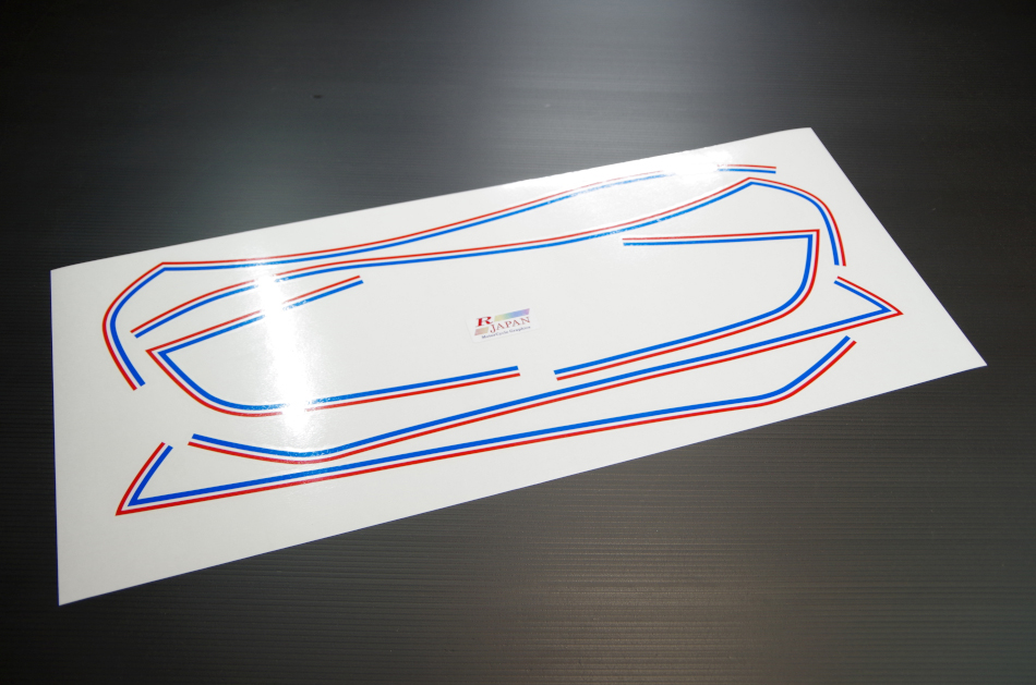 画像1: GS400用Eライン　E１　レッド系／ブルー系