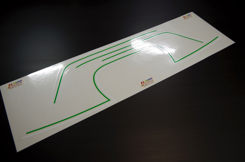 画像2: CB350Four用　タンクライン　　白／グリーン系