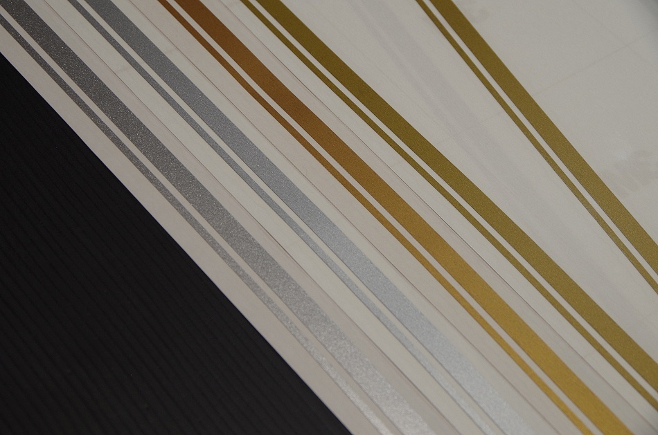 画像: CB350four用　タンクライン　　薄ゴールド