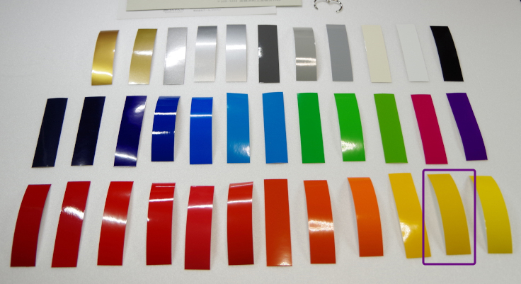 画像2: CB350Four用　タンクライン　　白／イエロー系